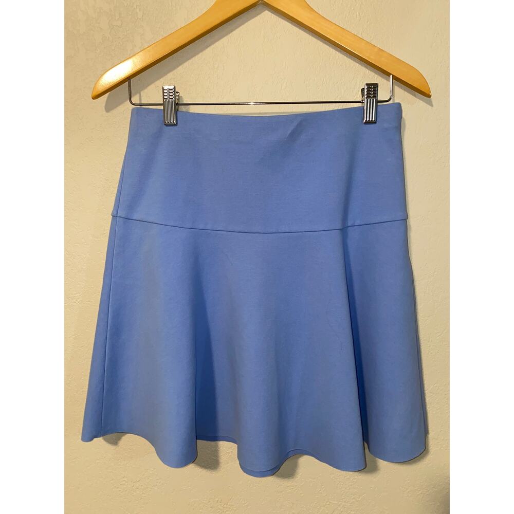 Tory Burch Raquelle Skirt Blue Dusk SZ S